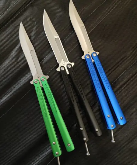Micro Tech Butterfly Knife Balisong Flipper Sharp Blade