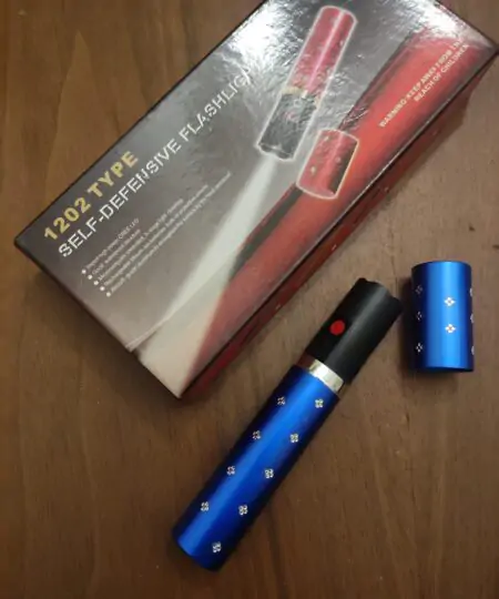 Women Safety Lipstick Style Electric Taser Self defense Pocket Carry