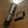 Surefire Clone M4 M16 Weapon Flashlight 600 Lumes Bright Light Picatinny Rail Mount Pressure Switch