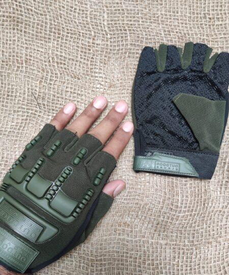 Alternative view of Mpact Half Finger Glove Biker Shootingglove