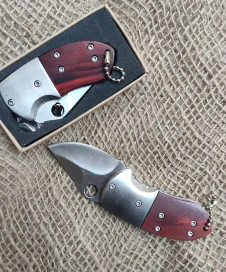 Alternative view of Mini Folding Knife Pocket Knife Folding Knife  Blade 2.5 inch Overall 5.5 inch