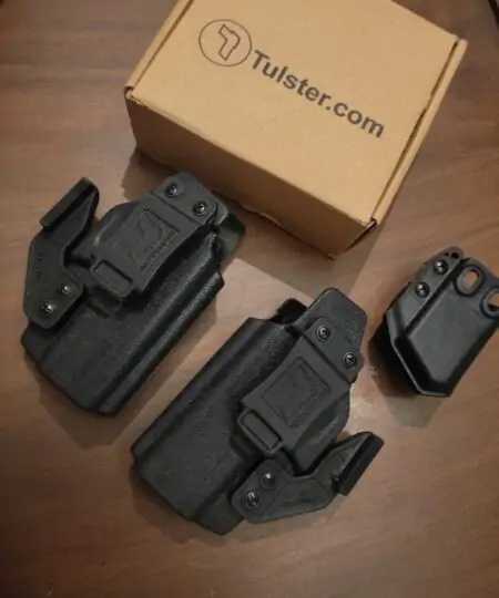 Alternative view of Tulster Clone Glock 17/19 AIWB holster Inside/Owb/Concealed Carry iwb holster Glock left/right hand Polymer holster