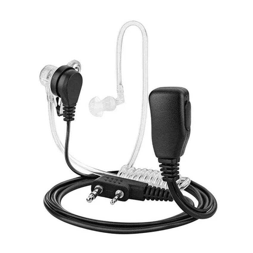 2Pin PTT Baofeng BF 888S Motorola Mt 918 agent Style Transparent tube Handfree Headset For Walkie talkie - Image 5
