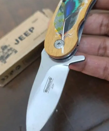 Jeep Mini Pocket Folding Knife Blade 2.8 inch