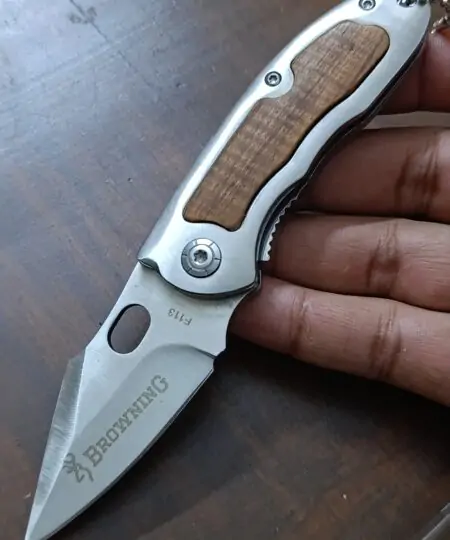 Alternative view of Browning F113 Pocket Size Folding Knife Steel Blade EDC Sharp Blade