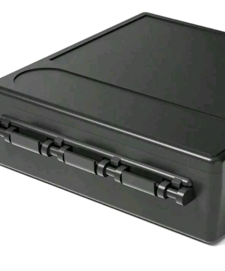 Alternative view of 100 Compartment Ammo Box - Heavy-Duty PP Magazine, Secure Snap-Lock Lid, Clear Organization For 9mm,..223,.45 Caliber - Ammo Case - Hunting, Shooting Sports, Gun Range Storage