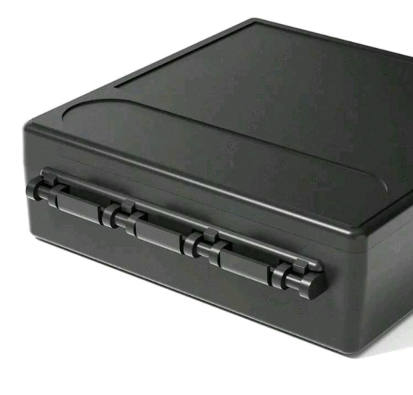 100 Compartment Ammo Box - Heavy-Duty PP Magazine, Secure Snap-Lock Lid, Clear Organization For 9mm,..223,.45 Caliber - Ammo Case - Hunting, Shooting Sports, Gun Range Storage - Image 2