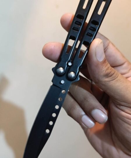 Alternative view of Balisong Butterfly Knife Sharped