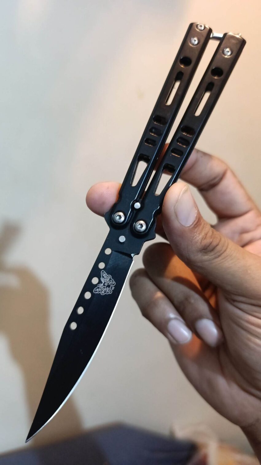 Balisong Butterfly Knife Sharped