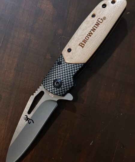 Flip Open Browning Pocket Folding  Knife