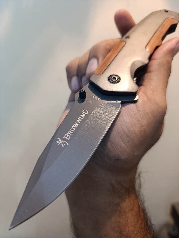 Browning Flip Open Pocket Size Folding Knife - Image 4