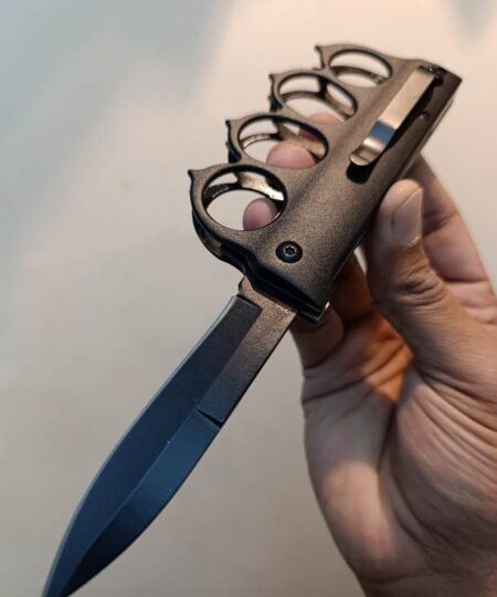 Alternative view of Coldsteel Knuckle Knife Flip Open Self-defense Pocket knife