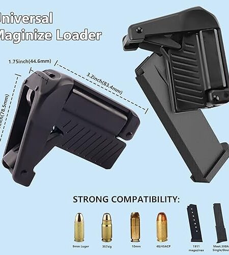 Alternative view of Universal Magazine Loader, for 9mm, 10mm.357 Sig.40/.45ACP, and 1911 Magazines Speed Loader