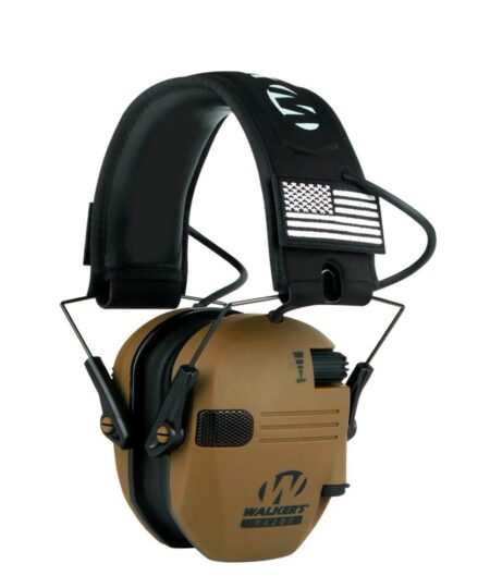 Walker Razor Electronic Earmuff Noise Reduce Range Day Wear