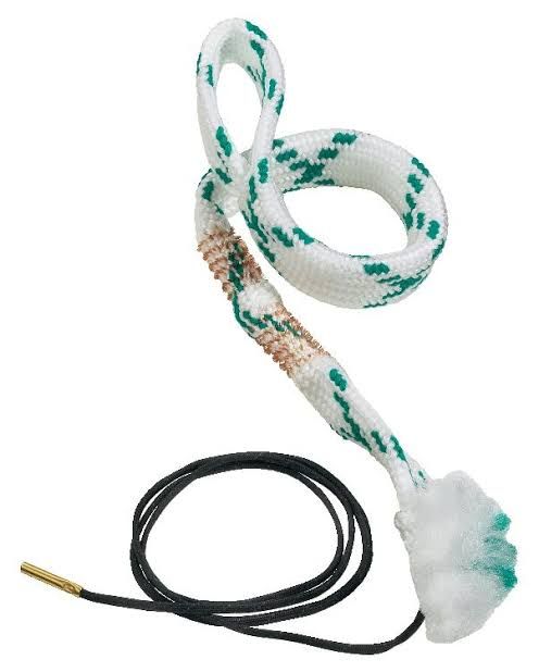 12 Gauge Shotgun Barrel Cleaning Bore Snake Cleaner Pull through Rope With Brass Brush Cleaner - Image 5